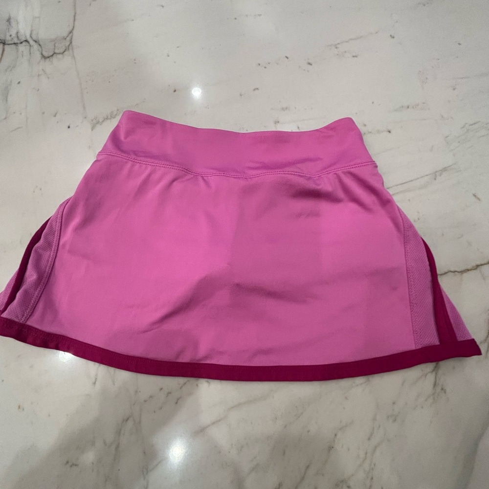 Nike Kids Pink Skort - Picture 4 of 9